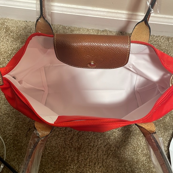 Longchamp foldable red bag - Picture 4 of 5